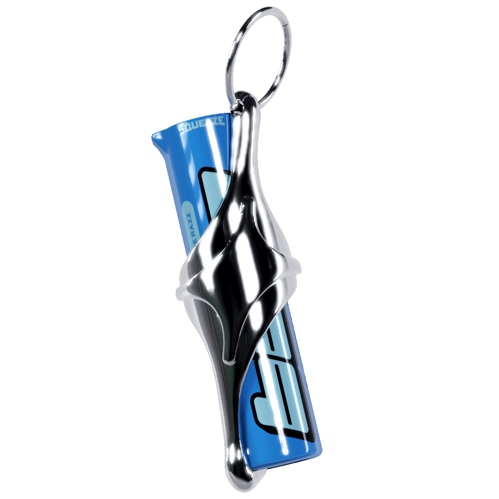 blue razz toothpicks + charm