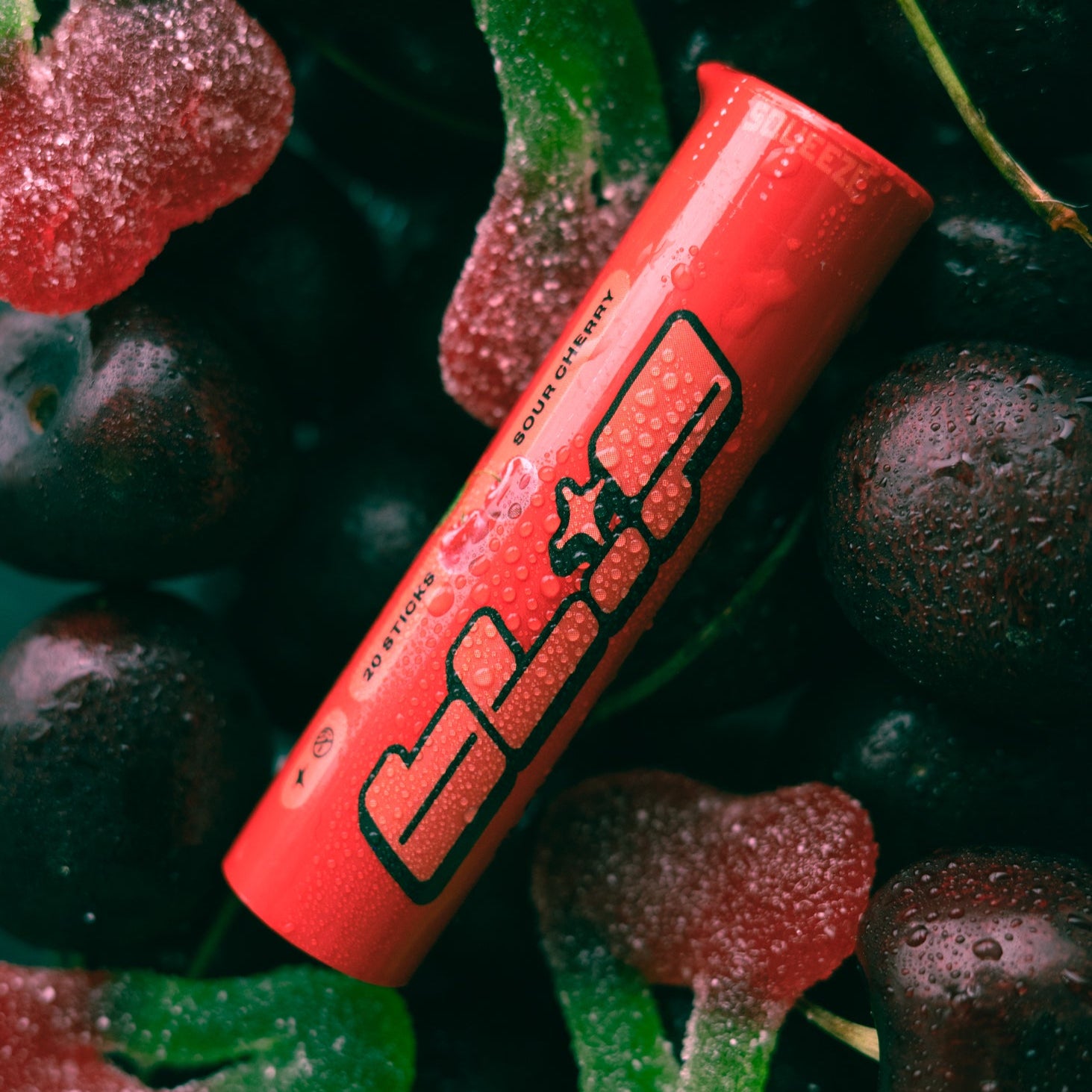 toothpicks (sour cherry)
