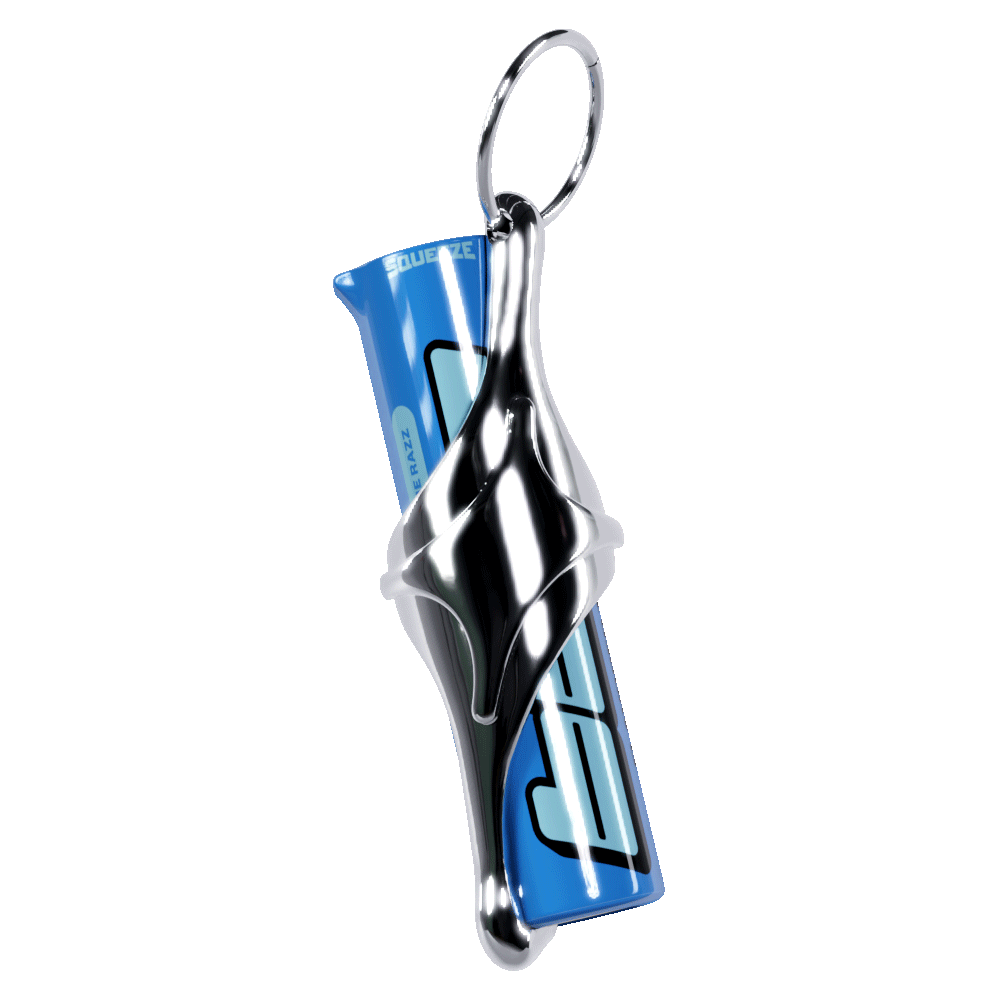 blue razz toothpicks + charm