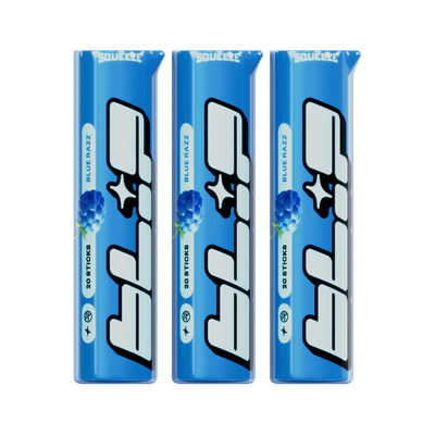 toothpicks (blue razz)