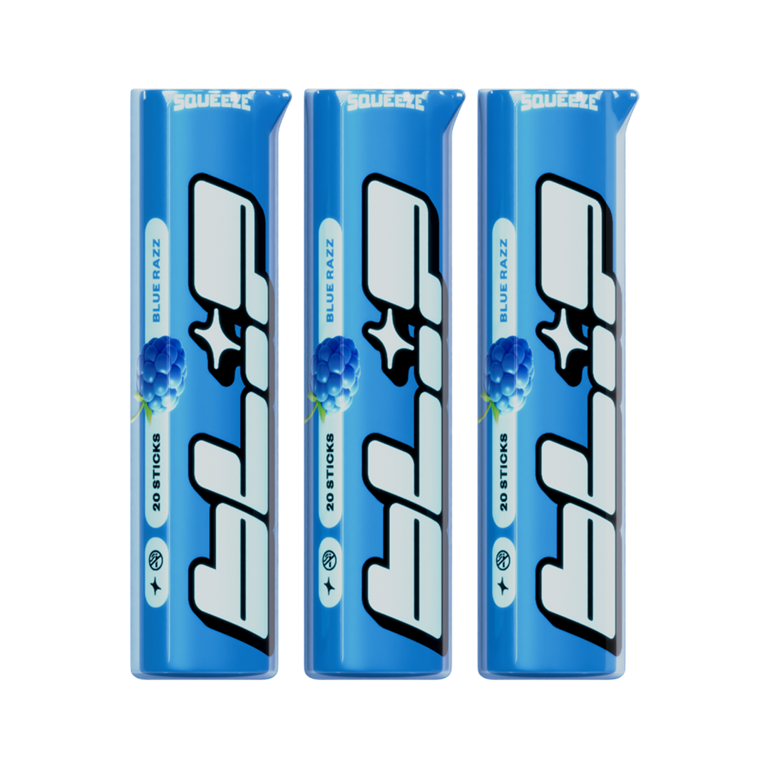 toothpicks (blue razz)