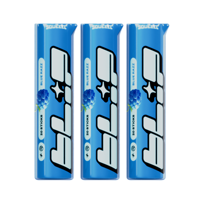 toothpicks (blue razz)