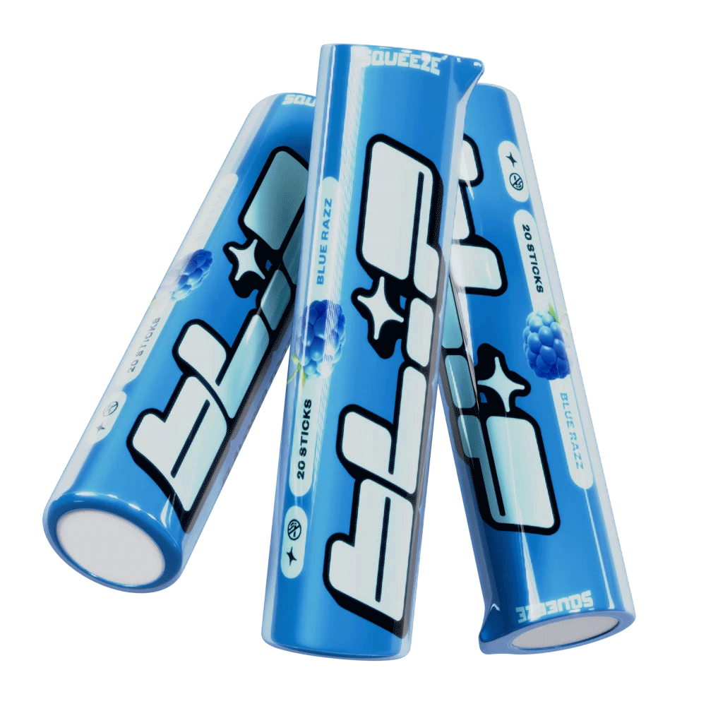 toothpicks (blue razz)